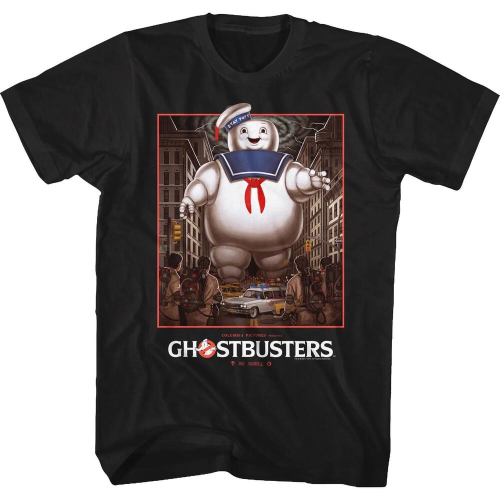 Stay Puft Marshmallow Man Vs Ghostbusters Tshirt